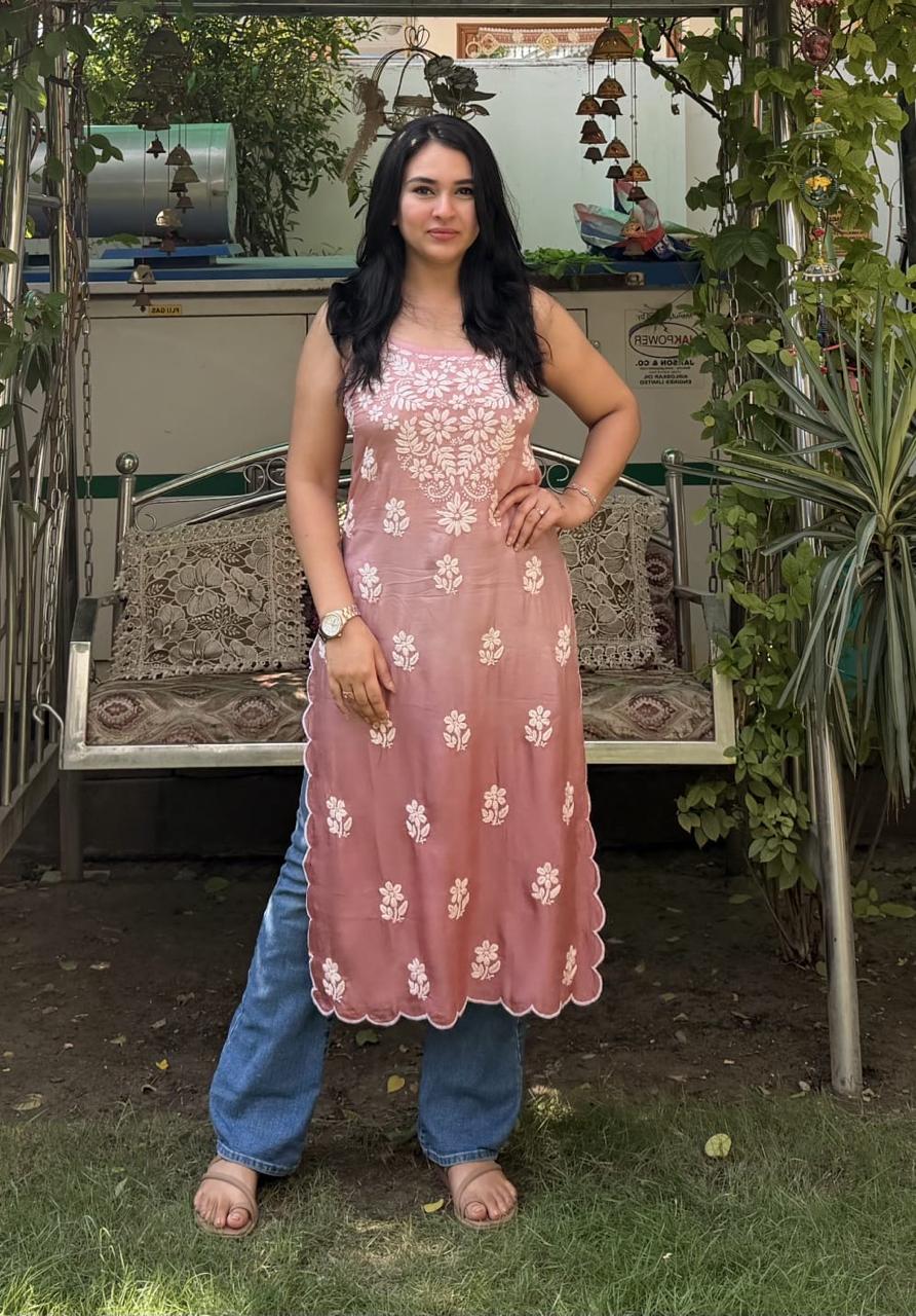 Kashish Chikankari Kurti
